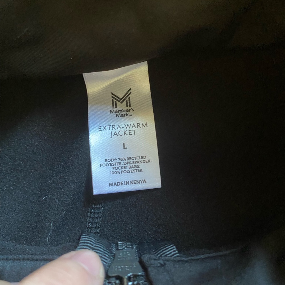 Black Full-Zip Jacket - Picture 6 of 7